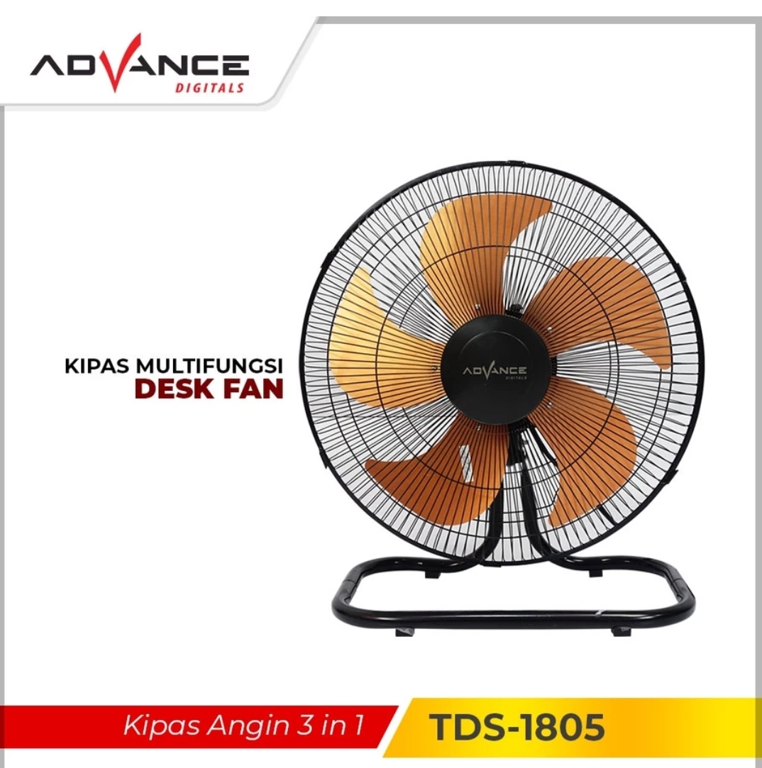 Advance Digitals Advance Kipas Tornado 3 in 1 TDS-1805