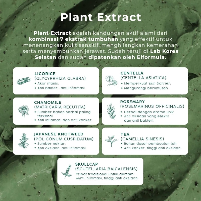 ELFORMULA Intensive Pore Clarifying Mugwort Mask 3