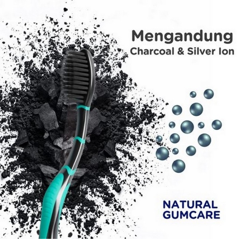 Sikat Gigi Antibakteri Silver Charcoal 5