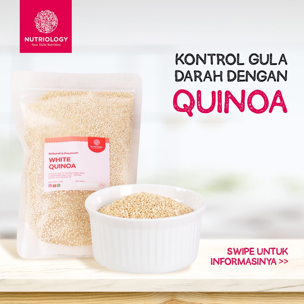 Nutriology White Quinoa Natural & Premium