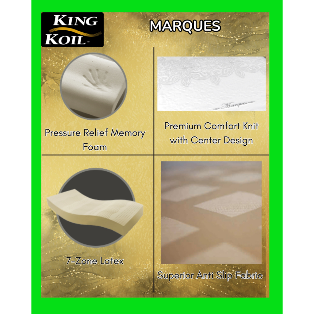 Duta Abadi Primantara KING KOIL Marques (200 x 200 cm)