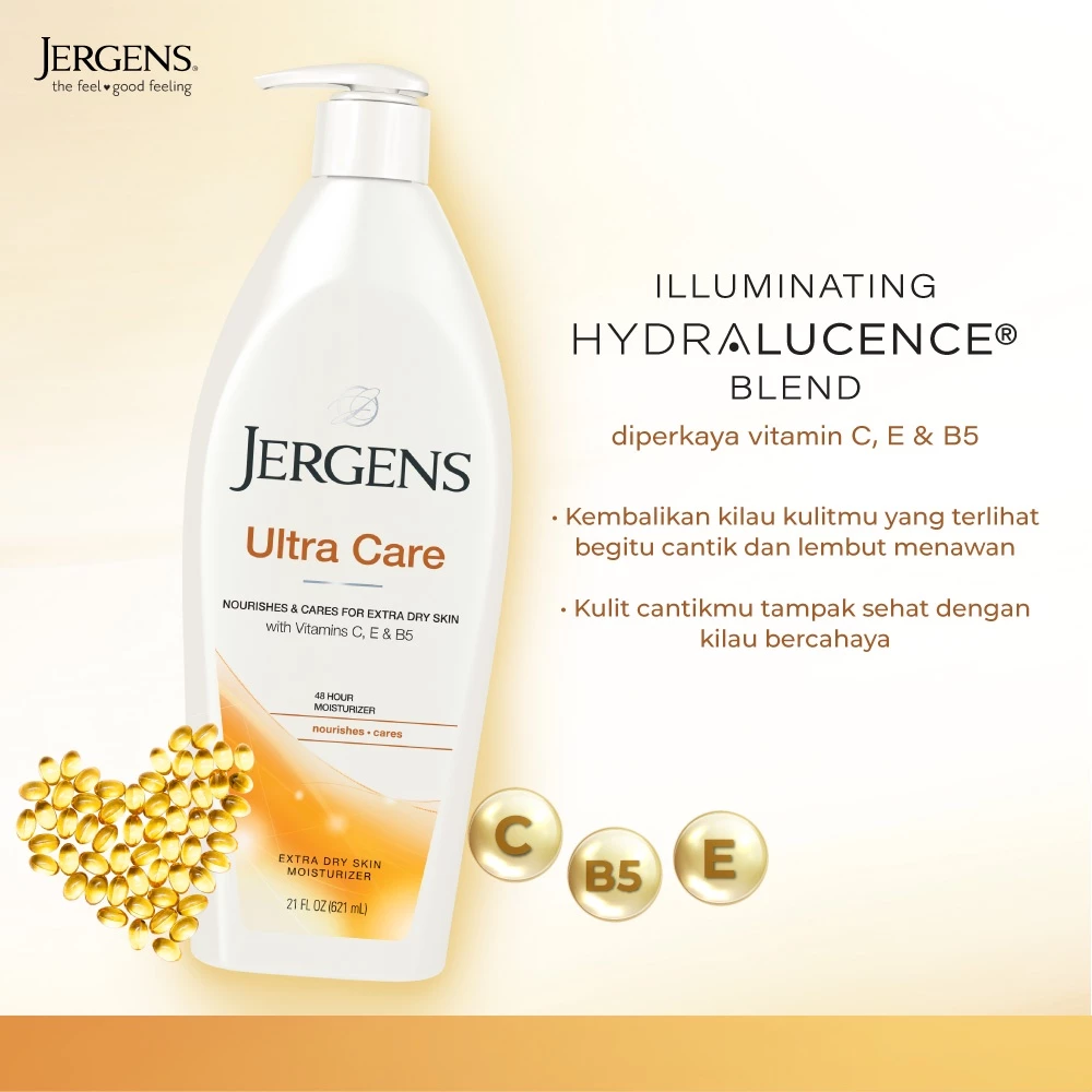 Kao Indonesia Jergens Ultra Care Body Lotion