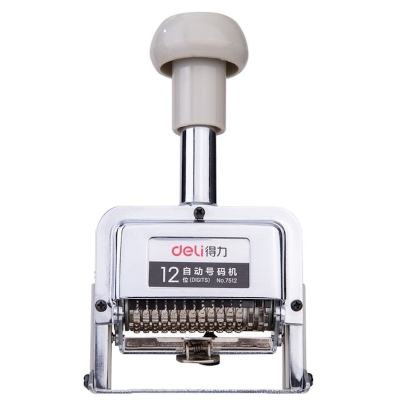 Steel Numbering Machine 12 Digits 2