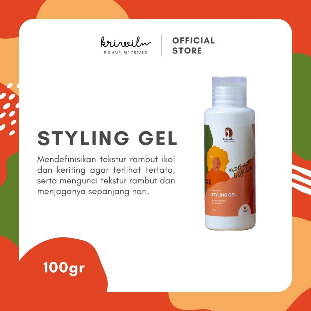 Kriwil Kosmetik Indonesia Kriwil Styling Gel