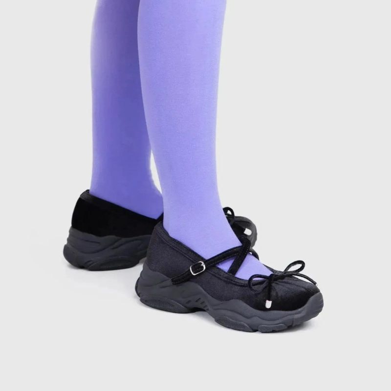 Adorable Projects Swift Sneakers Balerina Black 4