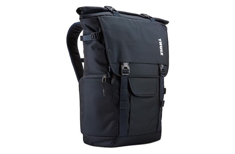 Covert camera backpack rolltop DSLR 1