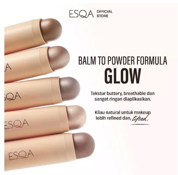 Bitty Balm Stick Highlighter Snow 5