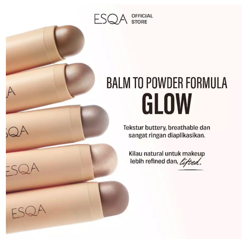 Bitty Balm Stick Highlighter Snow 5