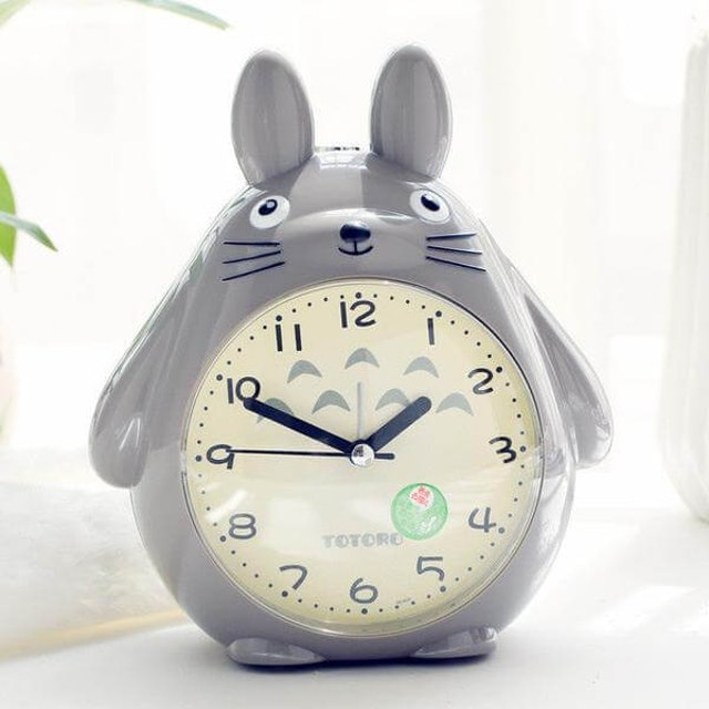Totoro Quartz Table Clock