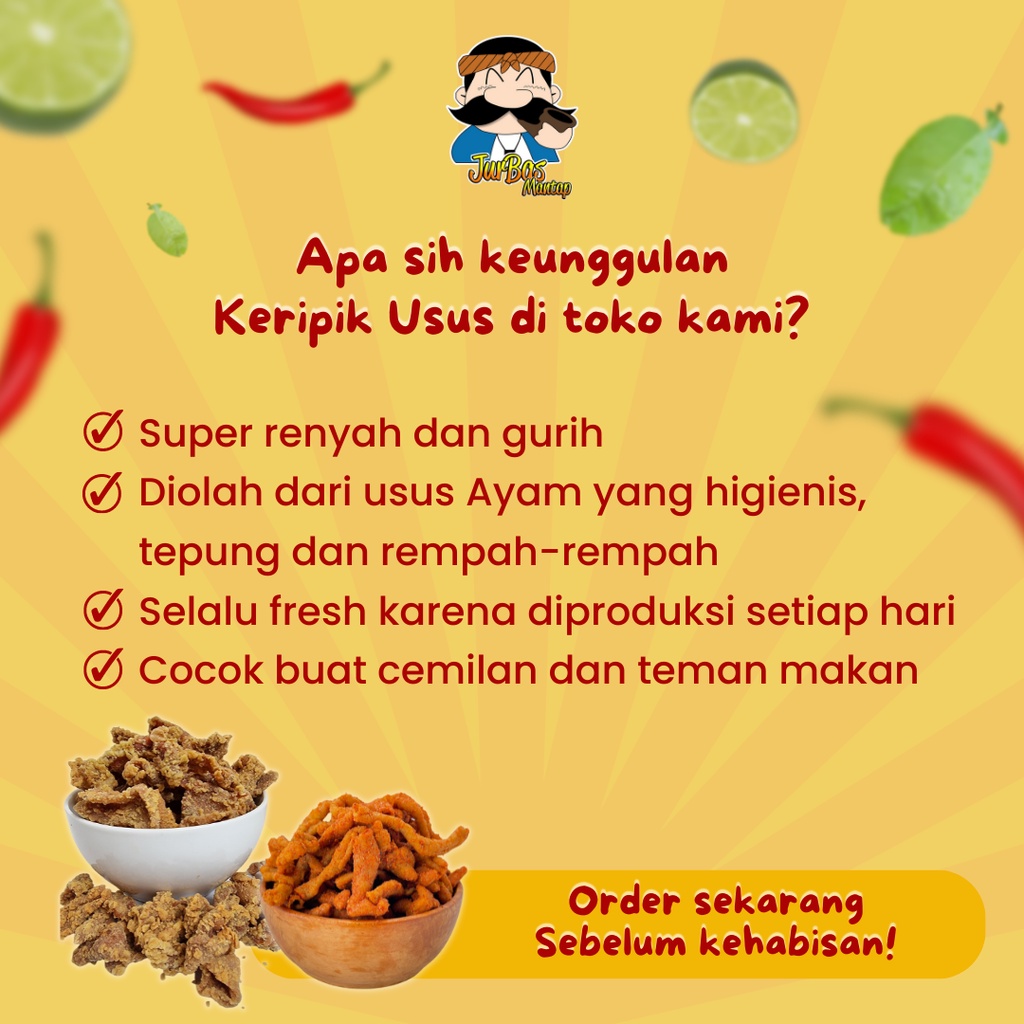 Nusa Sari Juragan Basreng Keripik Usus