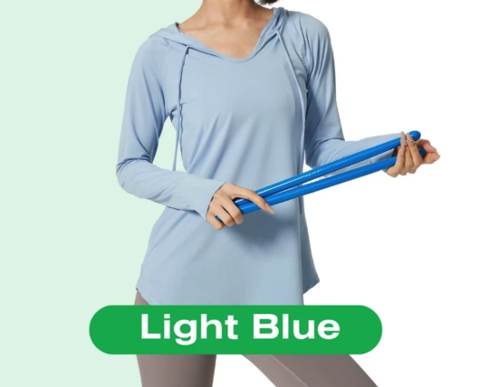  KKTOP Baju Olahraga Wanita Atasan Hoodie Oversize KP001-1