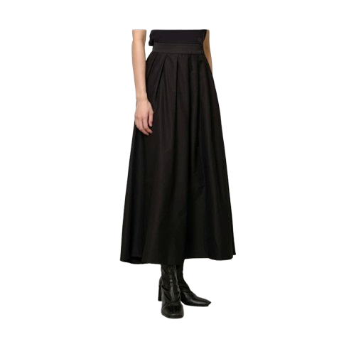 This Is April Flare Cora Skirt Black