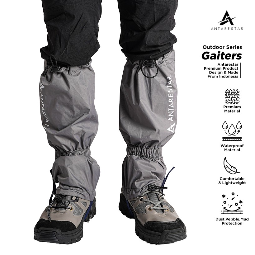 ANTARESTAR ANTARESTAR Gaiter Waterproof Pelindung Sepatu Hiking Outdoor