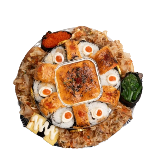 Onelife Foods Sushi Birthday Cake