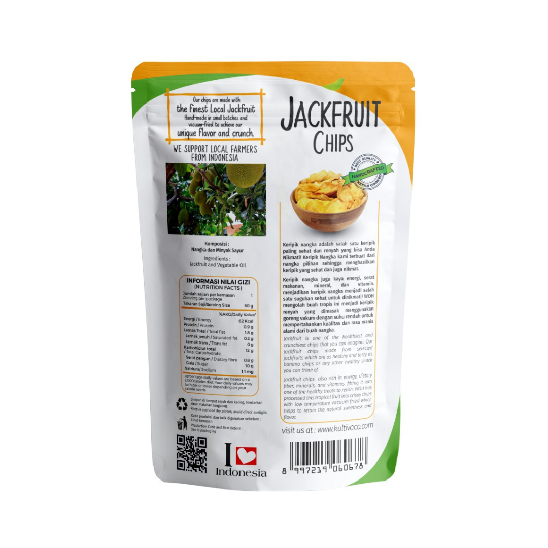 Kultiva  Woh Jackfruit Chips