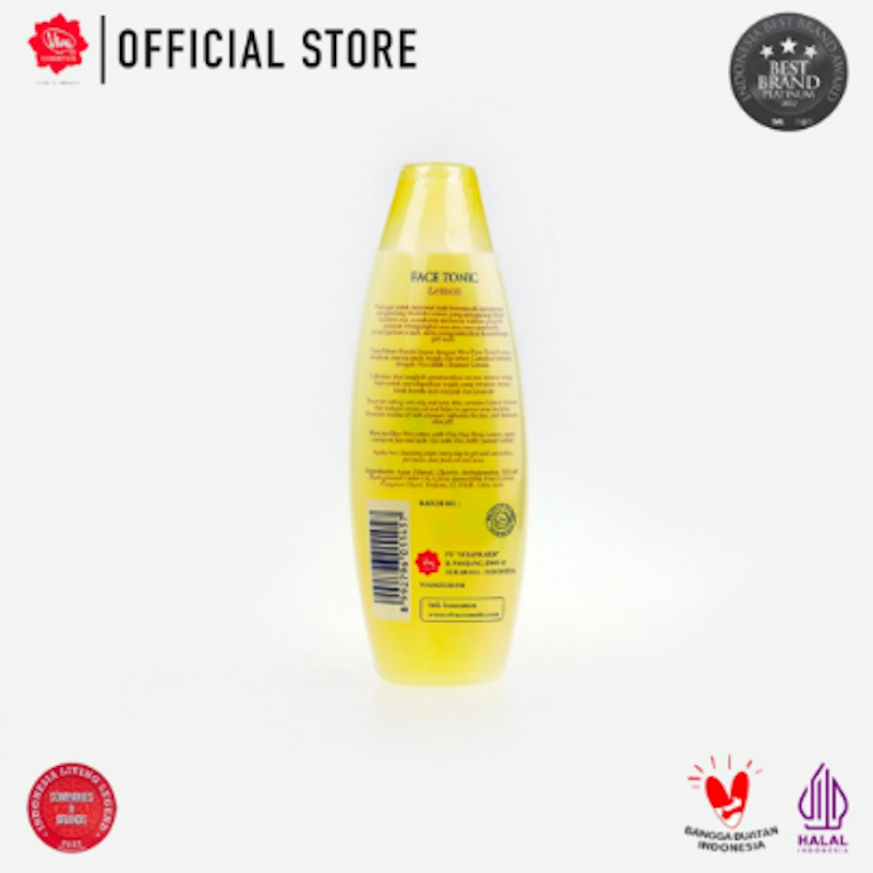 Viva Cosmetics Face Tonic Lemon 3