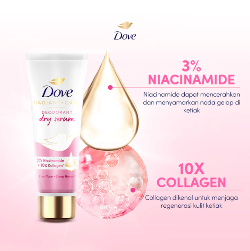Dove Deodorant Dry Serum Even Tone & Deep Renew