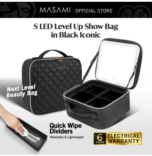Masami Shouko Masami S LED Level Up Show Bag in Black Iconic