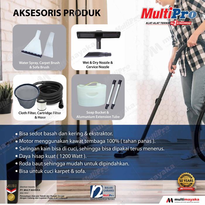 Multipro Vacuum Cleaner 30L  2