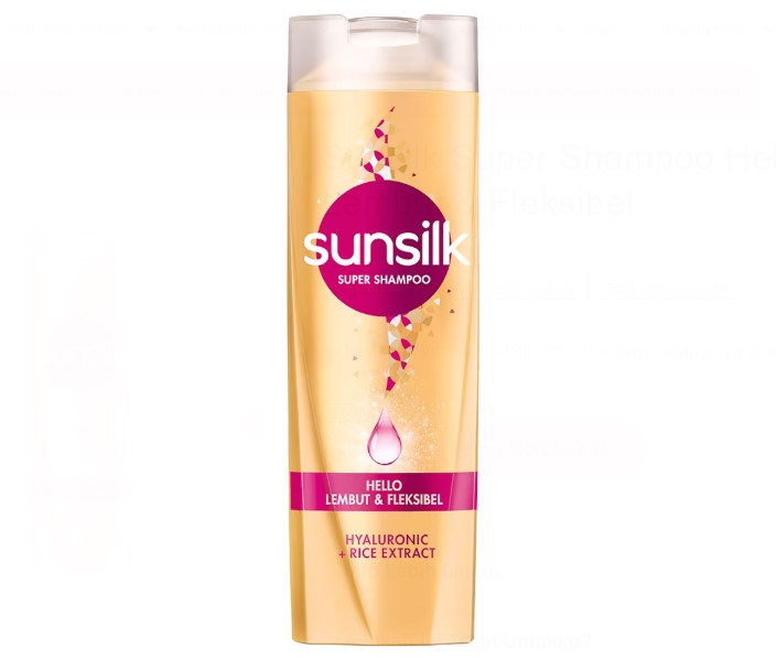 Sunsilk ｜ Super Shampoo Hello Lembut & Fleksibel