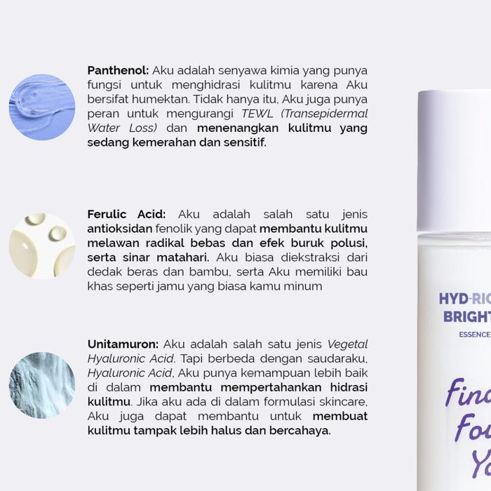 Karya Maharendra Innovation Finally Found You! Hyd-Rice-Ing & Brightening Essence Booster