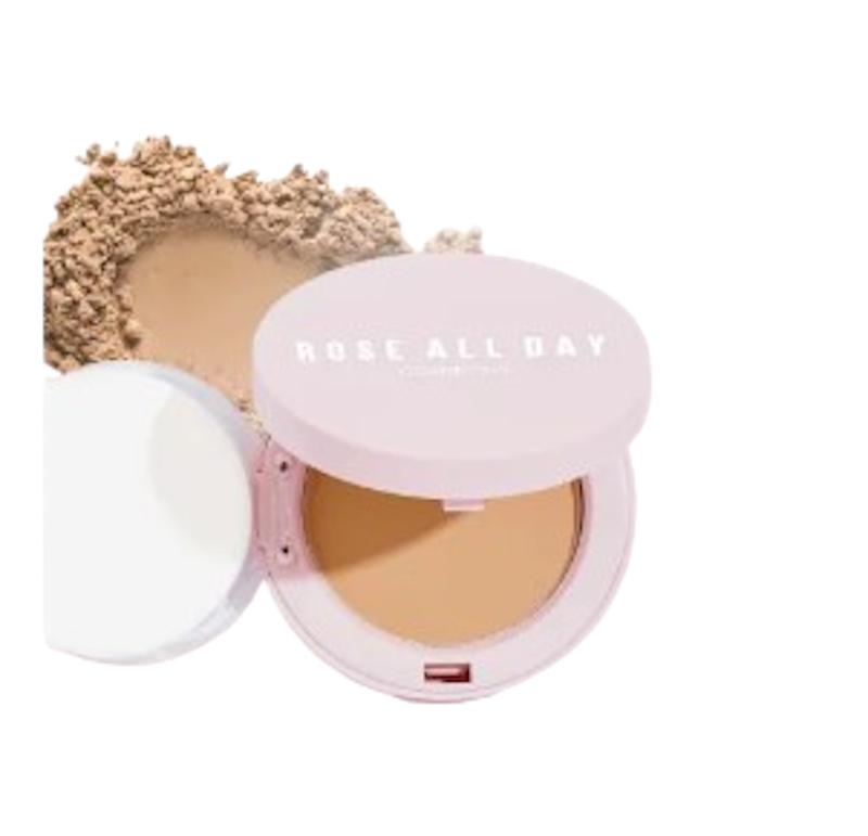 Rosé All Day The Realest Lightweight Compact Powder Tan 1