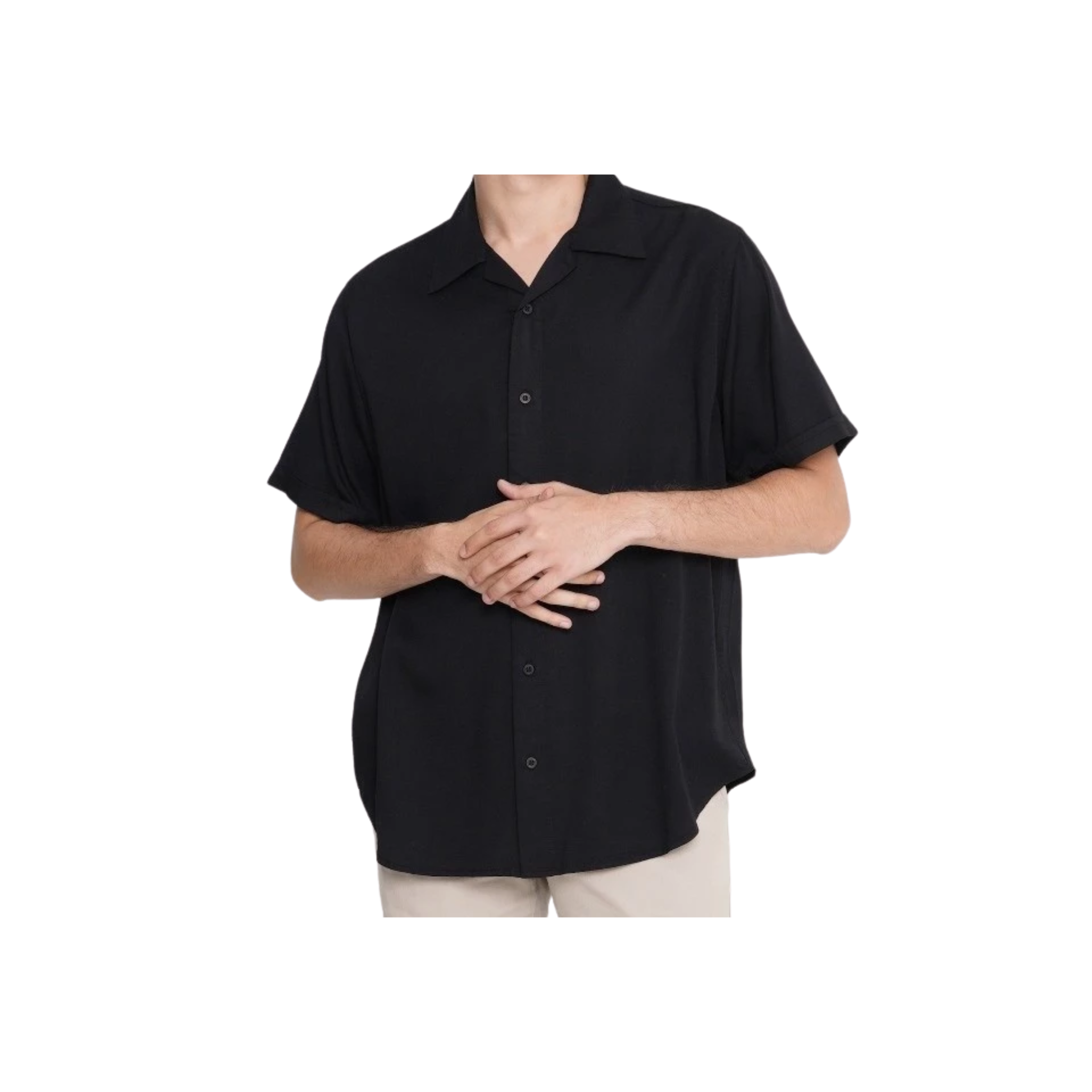  Idea Solusi Indonesia ERIGO Short Shirt Jazlyn Black