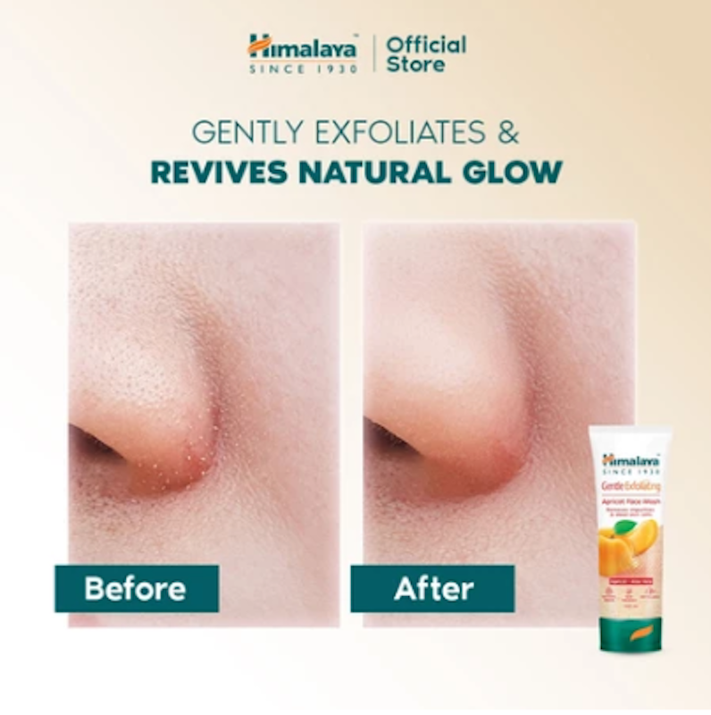 Himalaya Gentle Exfoliating Apricot Face Wash