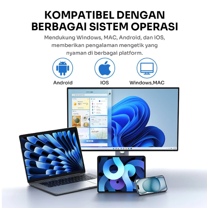 Robot Indonesia ROBOT Keyboard Wireless  KB30