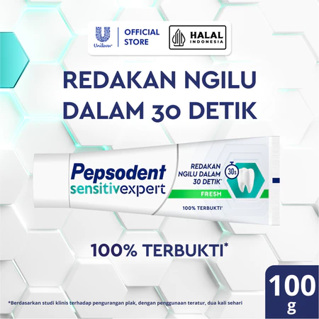 Unilever Indonesia Pepsodent Sensitive Expert Fresh 