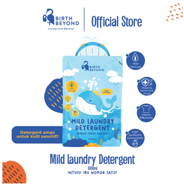 Kitoshindo International Biotech Birth Beyond Mild Laundry Detergent