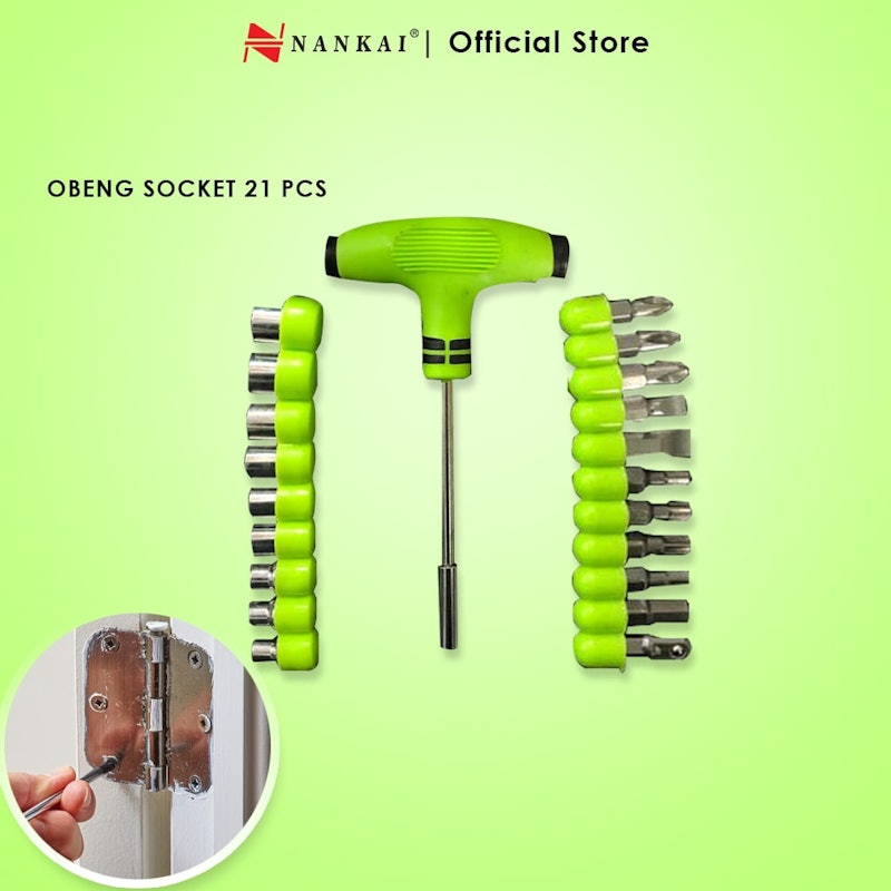 Nankai Obeng T Socket 21 Pcs