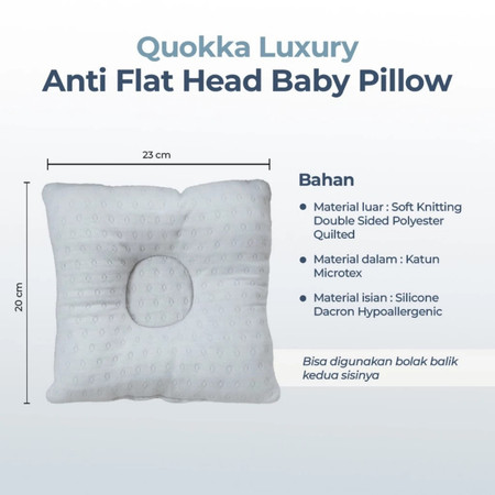 Quokka Luxury Anti Flat Head Baby Pillow