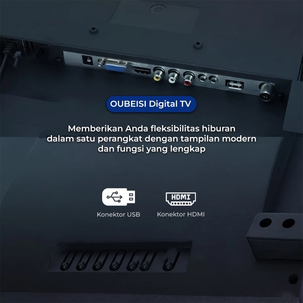Oubeisi Maju Bersama Oubesisi 30 inch TV Digital TCLG-W30