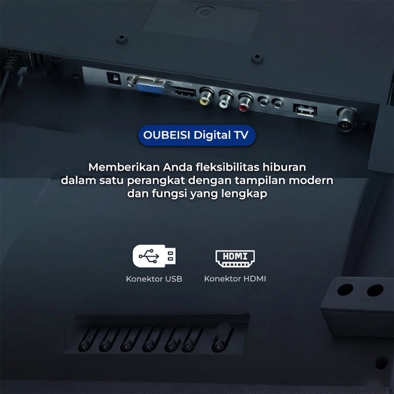 Oubesisi 30 inch TV Digital 4