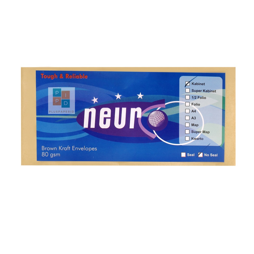 Amplop Cokelat Ukuran Kabinet Seal