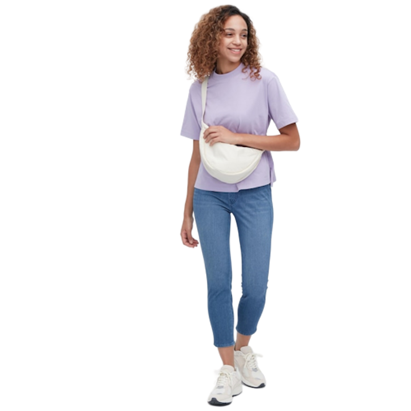 Celana Legging Crop High Rise Denim Ultra Stretch 1