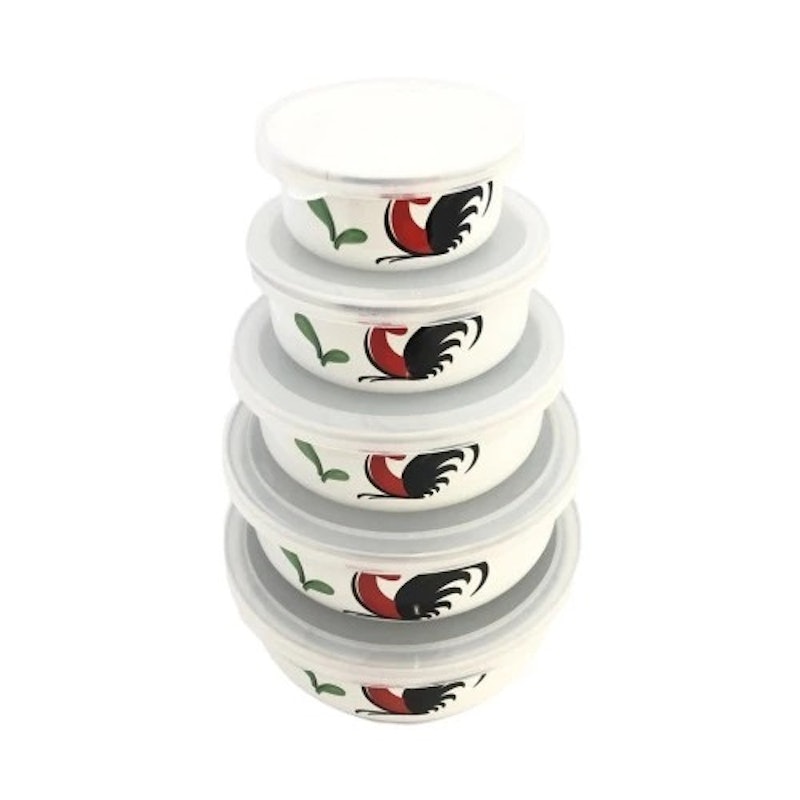 Kedaung Set Mangkuk + Tutup Kukuruyuk 2