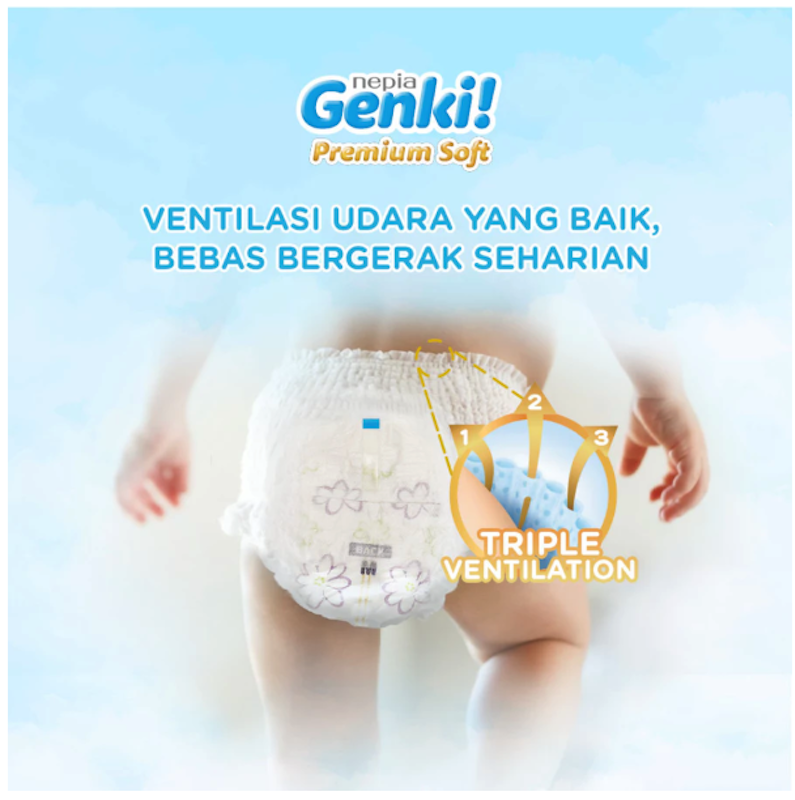 Nepia Genki Premium Soft Pants XL 4