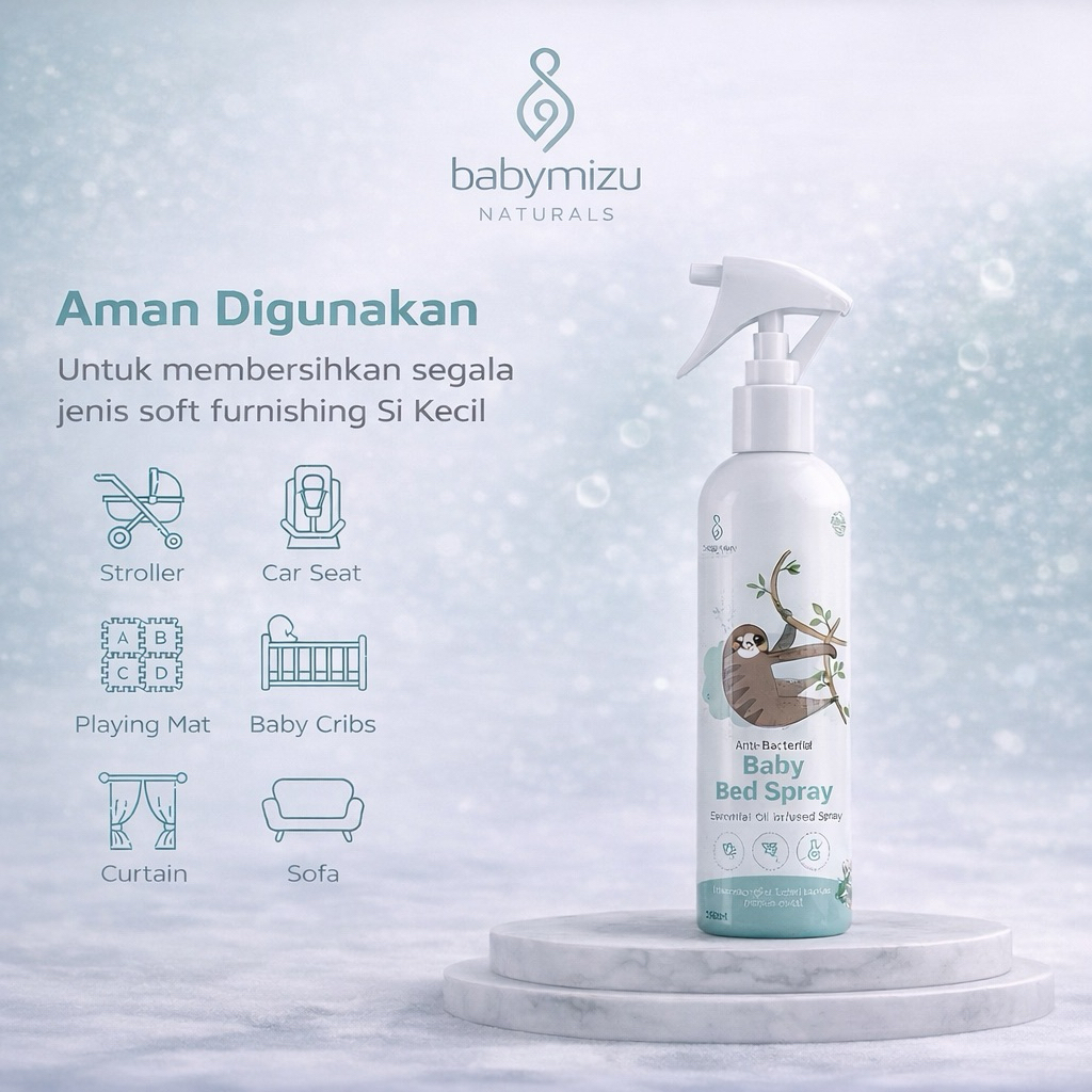 BABYMIZU Fresh Air Baby Bed Spray 3