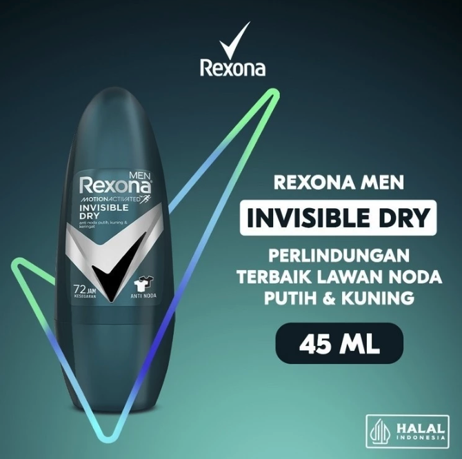 Unilever Indonesia Rexona Men Invisible Dry 