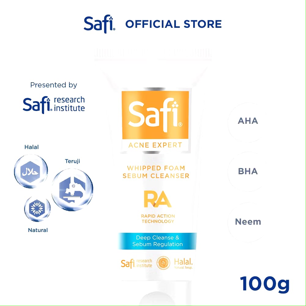 Unza Vitalis Safi Acne Expert Whipped Foam Sebum Cleanser