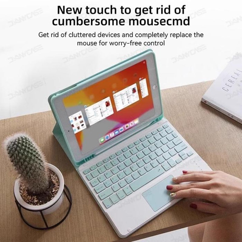 DANYCASE Universal Wireless Rechargeable Touch Keyboard 4