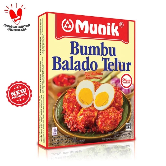 Sarimunik Mandiri Munik Bumbu Balado Telur