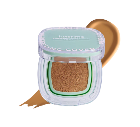 Luxcrime ｜ Perfecting Cover Cushion Velvet Matte SPF 50 PA +++ W02