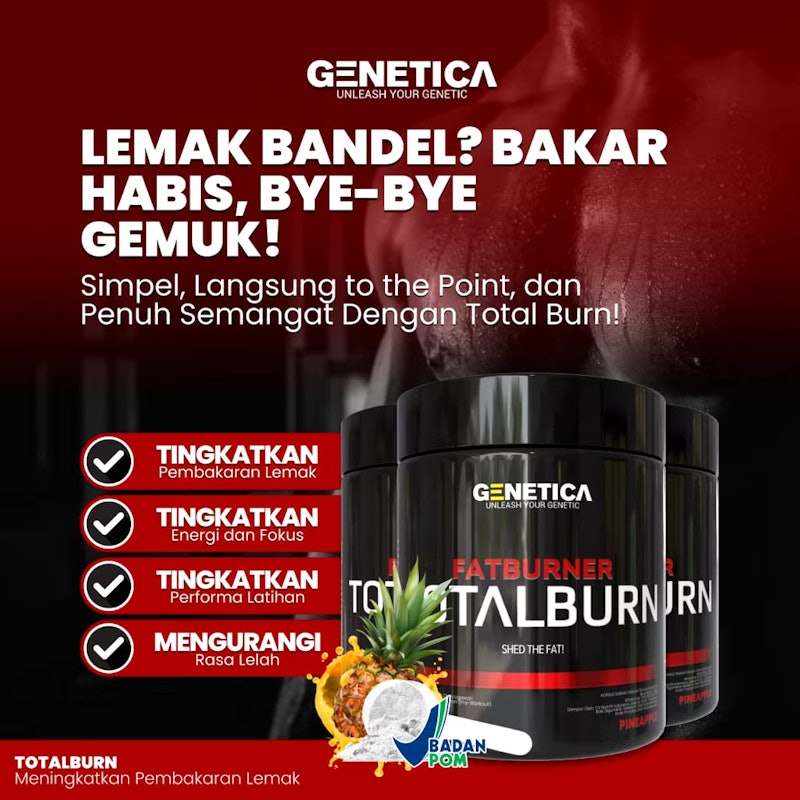 Genetica Fat Burner Total Burn 4