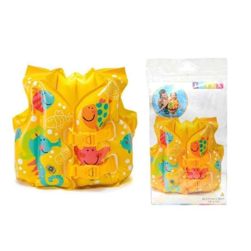Swim Vest Yellow 3