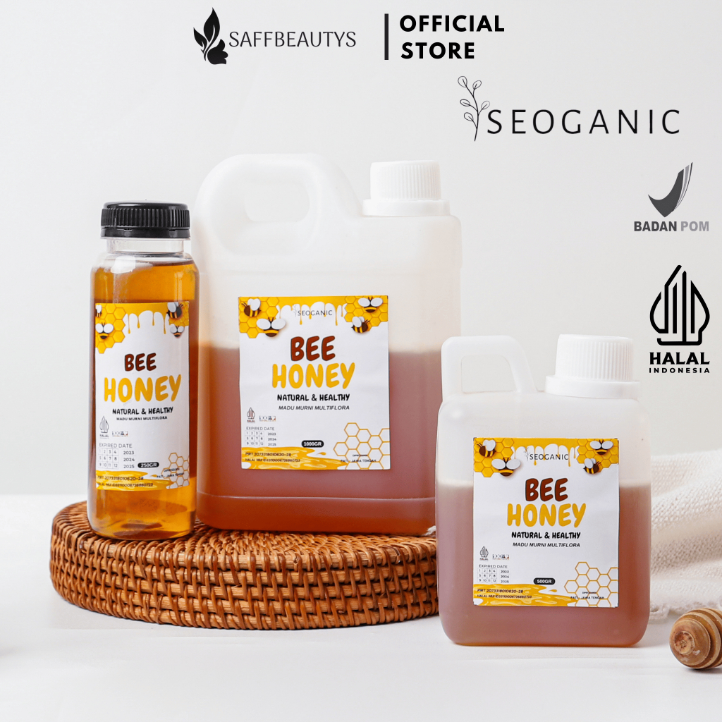  Bee Honey Madu Multiflora Asli