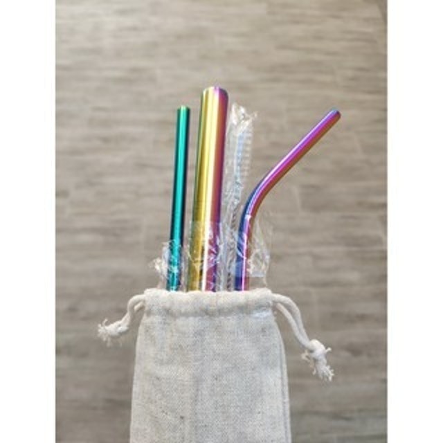 Stainless Straw Set Polos