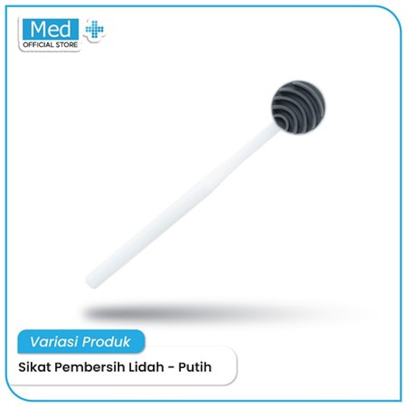 Med+ Sikat Pembersih Lidah 5